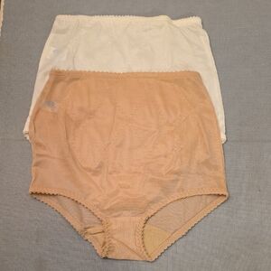 Vintage BI-Flex High Waisted Tummy Control Shapewear Underwear Size Medium